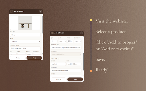Decosoro Collect :: Collect products from any website and add to Decosoro.