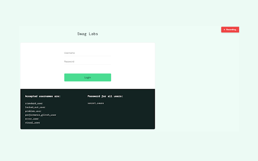QualityKeeper Recorder :: Record user interactions for automated test case generation