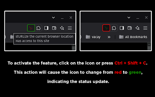 stURLizer :: Rid query parameters from page URLs and links, copy them to the clipboard, or open the cleaned link in a new tab