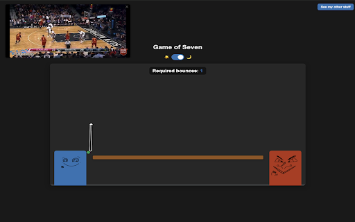 Lebron Corner :: Toggle the switch in the pannel to actiavte Lebron James highlights in the corner.
