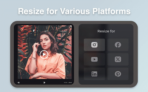 AI Video Resizer - Resize Videos for Social Media Efficiently :: Resize videos instantly for TikTok, YouTube Shorts, and Instagram Reels. AI-powered aspect ratio conversion with perfect framing.