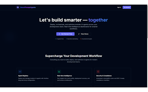 SmartPromptIQ - AI Prompt Generator :: Your AI Operating System — SmartPromptIQ prompts, AI Staff, and agents. Improve, summarize, explain & run AI on any page.