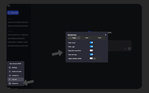 DeepSeek Advanced :: Enhances the DeepSeek chat experience.