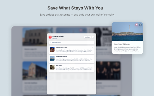 Wikinote :: Discover random Wikipedia articles on every new tab