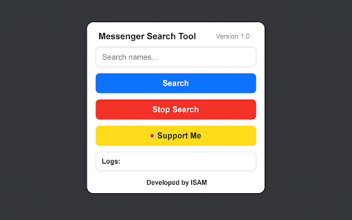 Facebook Marketplace Messenger Search Tool :: Quickly search and filter Messenger conversations by name to find Marketplace buyers faster and easier.
