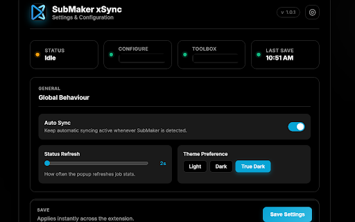 SubMaker xSync :: Automatic subtitle synchronization companion for SubMaker Stremio addon