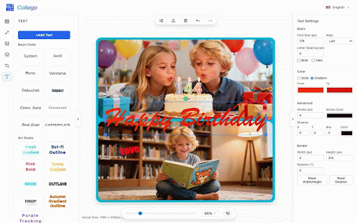 Collaigo - Collage Maker & Photo Editor :: Supports making collages with images or editing images directly from the current webpage.