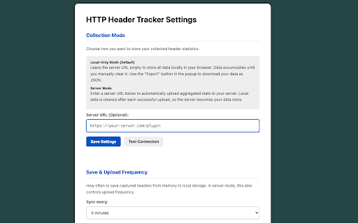 HTTP Header Tracker :: Collects and analyzes HTTP header statistics