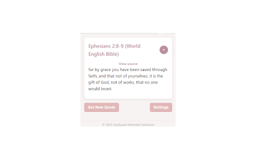 SoulSpark Reminder :: Receive uplifting quotes, encouragement, and words of wisdom throughout your day