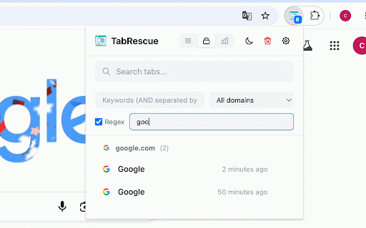 TabRescue :: Recover closed tabs with one click. Never lose a tab again.