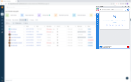 Rainbow CRM Bridge for Apptivo :: Rainbow CRM Bridge connects phones systems with CRMs. Click2call, pop contact forms and maintain call history in the CRM forms..