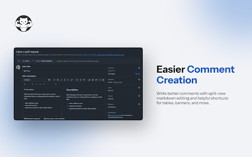 GitFlex - UX Enhancements for GitHub :: GitHub UX enhancements for PRs, issues, and projects: top bar tools, split preview, parent issue tracking, and automation.