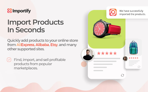Importify - Product Importer :: Importify is a paid dropshipping app that lets you import products into your Shopify, Wix, WooCommerce, and jumpseller stores with…