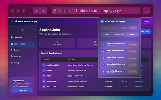 LinkedIn AI Auto Apply :: 🚀 Get 3x More Job Interviews! AI-powered LinkedIn auto-apply extension that fills job applications instantly.