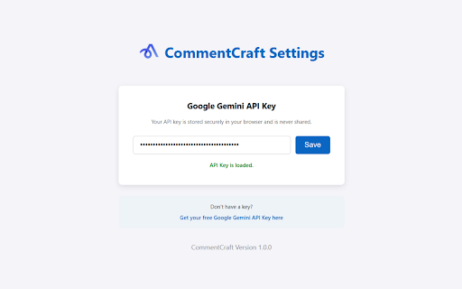 CommentCraft - AI Assistant for LinkedIn :: Supercharge your LinkedIn comments with AI. ✨ 100% Free, Private, and Secure. Powered by Google Gemini.