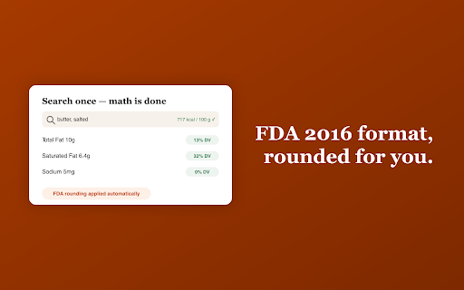 Nutrition Label Generator :: Smart Nutrition Label Generator: turn ingredients into an FDA style facts panel, download and print your food label in seconds.