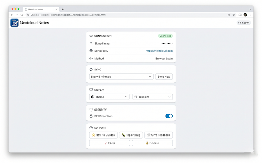Notes for Nextcloud :: Fast, private access to your Nextcloud Notes — offline support, markdown, search, and favorites.