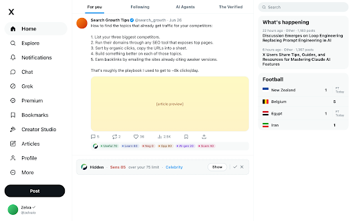 PureFeed - Hide negativity, clickbait & noise :: AI scores every post for negativity, clickbait & value, then hides the junk on Reddit, YouTube, X, and LinkedIn.