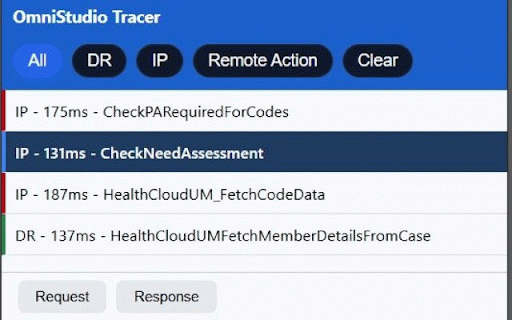 OmniStudio DR/IP Tracer :: Trace OmniStudio DataRaptor and Integration Procedure calls directly inside Salesforce