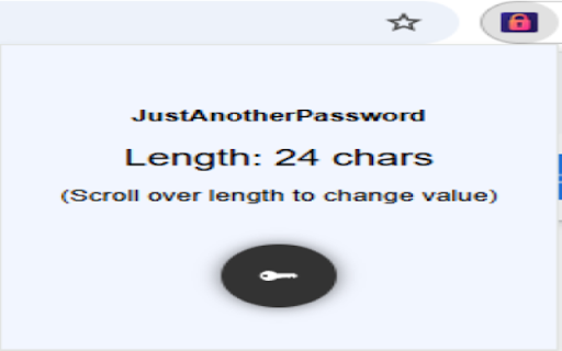 JustAnotherPassword :: Generate random passwords locally using secure browser cryptography.