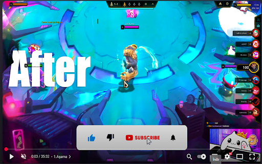 ES Video Zoom & Enhancer :: Zoom into videos at your mouse position and enhance their colors with the color panel.