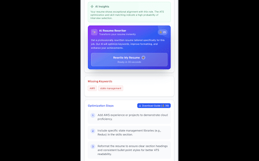SkillFox - AI Resume Optimizer :: Smart resume optimization with AI-powered analysis and ATS compatibility checks