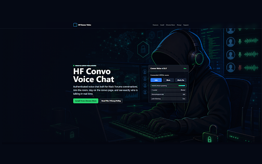 HF Convo Voice Chat :: Adds authenticated voice chat to Hack Forums convo pages.
