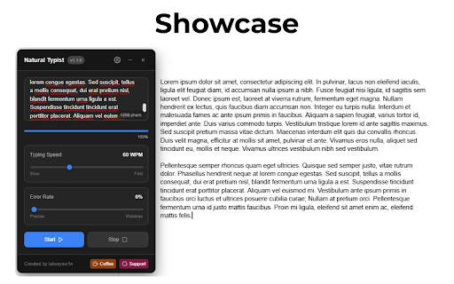 Natural Typist :: A human typing manipulator for Google Docs.