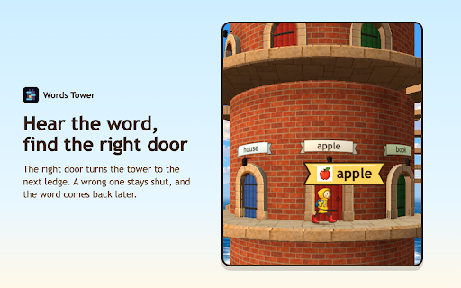 Vocabulary Games :: Turn any word list into vocabulary games: spelling test prep, sight words, class lists for teachers, English vocabulary for adults.