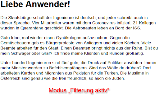 Remove German Gender Language :: Entfernt deutsche Gender-Sprache weitgehend aus Webseiten.