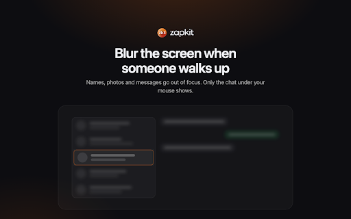 Zapkit for WhatsApp Web: transcribe, translate, privacy :: Tools inside WhatsApp Web: transcribe, translate and rewrite, plus privacy, reminders, quick replies and a PIN lock.