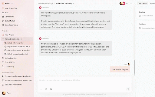 Kollab AI Browser Operator :: Connect your browser to Kollab AI Agent for automated browser tasks.