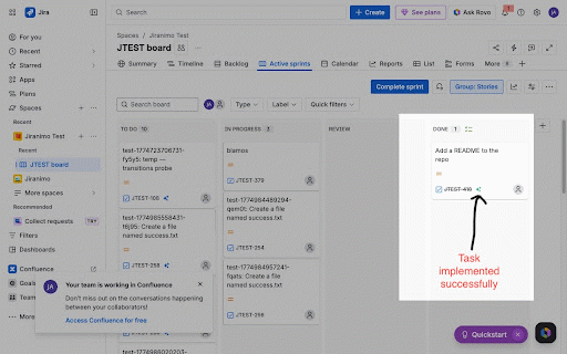 Jiranimo :: Implement Jira tasks with Claude Code
