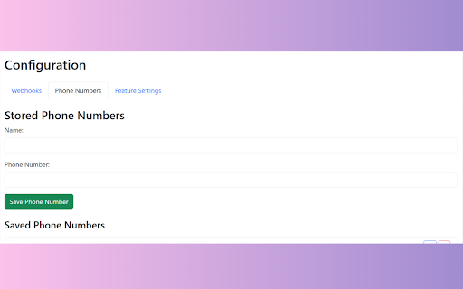 QuickSend :: A Webhook and Whatsapp sender
