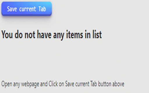 Sai Kiran Doosari :: Temporarily save current tab url to view or access later