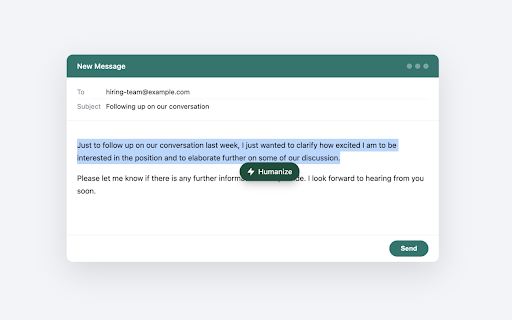 SuperHumanizer: AI Humanizer & Converter :: Free AI humanizer that turns robotic AI text into natural human writing, right where you type. No sign up, no copy paste.