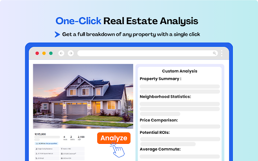 Prop AI: Chat with your personal real estate assistant :: Prop AI is a team of AI agents that help you find and analyze properties, integrating seamlessly with listing sites.