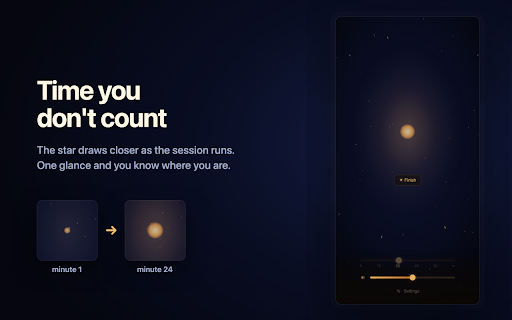 Minimalist Timer :: A clean minimalist timer for focus and study, with warm brown noise, focus sounds, and an aesthetic pomodoro timer.