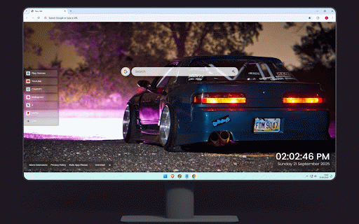 JDM Nissan Silvia S13 Japan Live Wallpaper :: Modified Nissan Silvia S13 with JDM styling under purple sunset atmosphere.
