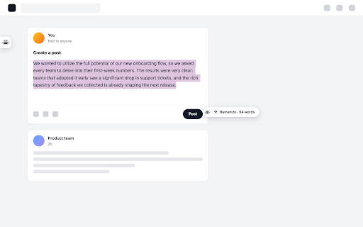 Grubby: AI Humanizer - Humanize AI Text Anywhere :: Grubby is an AI humanizer for your browser. Humanize AI text in place on any page, in three modes. Free to start.