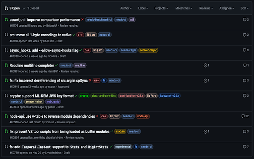 Github Draft PR Dimmer :: Dim Draft PR titles on GitHub pull request list pages for better visibility.