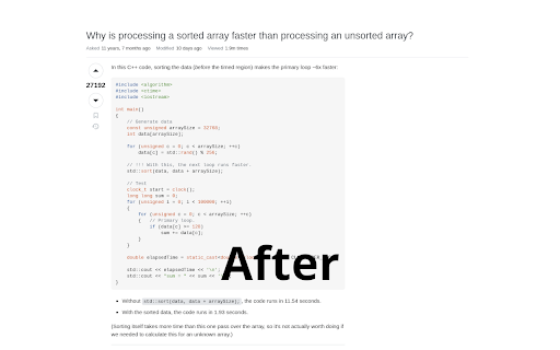 StackOverfocus :: Remove distractions from StackExchange websites.