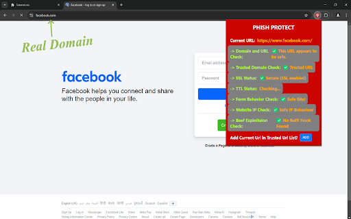 Phish Protect :: Phish Protect detects phishing pages & blocks BEEF exploits to keep you safe online.