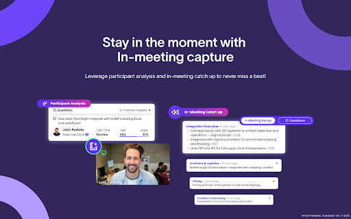 TeamEight.AI: AI Teammate for your meetings :: TeamEight's AI teammate offers live recommendations, collaboration canvas and meeting recaps for your meetings.