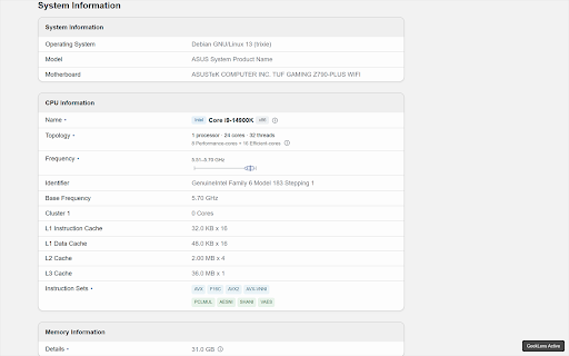 GeekLens :: Enhances Geekbench CPU benchmark results with instruction set information