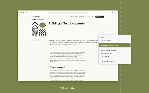 LinkLetter :: Turn web articles into a clean, print friendly pdf — typeset for comfortable reading.