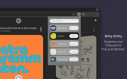 Tiny Podcasts :: Simple Podcast Player for Chrome.