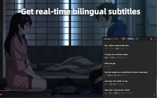 Real-Time Bilingual Video & Audio Translation – SonicCaption :: Real-time dual subtitles & AI captions for any tab. Live video & audio translation in 60+ languages with low latency