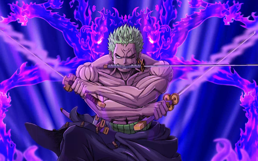 Zoro Ashura Live Wallpaper :: Transform your new tab into a stunning display with Zoro Ashura Live Wallpaper. Enjoy captivating HD video backgrounds!