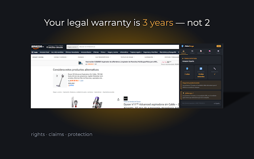 ClaimForge - rights | claims | protection :: Your EU consumer rights assistant. Warranties, returns and legal claims directly in your browser.